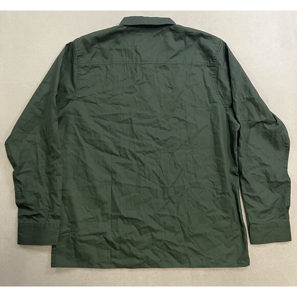 Friday the 13th Jason Voorhees Camp Crystal Lake Patched Uniform Shirt Size XL - Picture 2 of 9